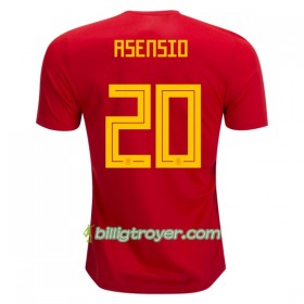 Billige Fotballdrakter Spania Asensio 20 VM 2018 Hjemmedraktsett